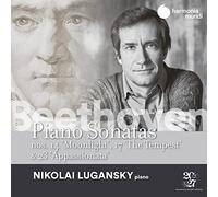 Ludwig van Beethoven – Sonates pour piano n° 14, 17 et 23 – CD – Harmonia Mundi