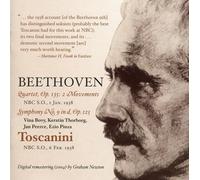 Beethoven : Quartet, 135, Symphony No. 9 in d, OP. 125