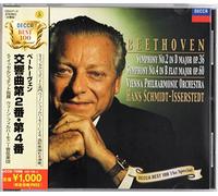 Beethoven / Schmidt-Isserstedt, Hans - Beethoven: Symphonies 2 & 4 [Import]