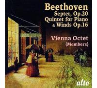 Beethoven : Septuor - Quintette pour Piano et Cordes. Vienna Octet.