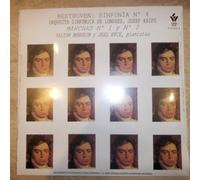 Beethoven: Sinfonia N 4, Orquesta Sinfonica de Londres - Marchas N. 1 y 2 LP Vinyl 1986 C5004