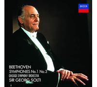 Beethoven / Solti, Georg - Beethoven: Symphonies 1 & 3