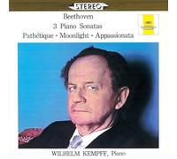 Beethoven: Sonata 8 'Pathetique 14 'Moonlight'. No. 23 'Appassionata' -SHM-CD [Import]