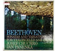 Beethoven Sonatas and Variations for Violincello and Piano, Josef Chuchro & Jan Panenka, Vinyl LP 3 Record Boxed Set