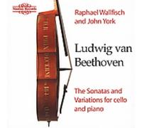 Beethoven : Sonates et Variations pour violoncelle et piano. Wallfisch, York.