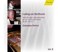 Beethoven : Sonates pour Piano N° 25, 26, 27, 28. Oppitz.