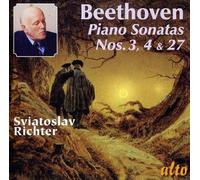 Beethoven – Sonates pour piano n° 3, 4 & 27 – Alto