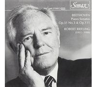 Beethoven : Sonates pour Piano OP. 31 & 111. Riefling