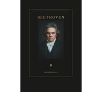 Beethoven Staff Journal: 6x9 Music Manuscript Notebook - 120 Pages