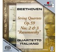 Beethoven: String Quartets Op. 59 Nos. 2 & 3 Rasumovsky by Beethoven (2009-06-30)