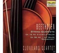 Beethoven: String Quartets, Opp. 18/6 & 59/1