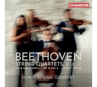 Beethoven: String Quartets, Vol. 2