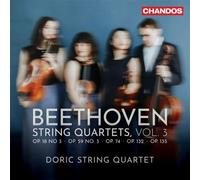 Beethoven : String Quartets, Volume 3 CD