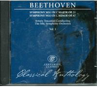 BEETHOVEN : SYMP. 5 op 67,1 - op 67,2 - op 67,3 - op 67,4 /// SYMP. 1 op 21,1 - op 21,2 - op 21,3 - op 21,4