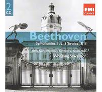Beethoven : Symphonie n° 1, n° 2, n° 3 "Héroïque"et n°8