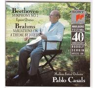 Beethoven Symphonie N°2 - Bramhs:Variations Sur Un Theme De J. Haydn