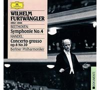 Beethoven: Symphonie n° 4 / Haendel: Concerto Grosso Op.6 Nr 10