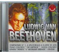 Beethoven : Symphonie N° 5, 6, 8, 9, Moonlight Serenade, Lettre À Elise.