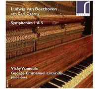 Vicky Yannoula – Beethoven (arr. Carl Czerny) : Symphonies 1 et 5 – CD – NAXOS