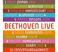 Beethoven/Symphonies de 1 a 9/Zinman/Bernstein/Harnoncourt/Blomstedt/Jansons a O