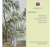 Beethoven : Symphonies n° 1, n° 2, n° 3 et n° 4 - Ouverture de Coriolan