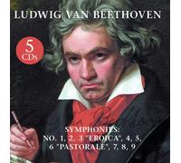 BEETHOVEN Symphonies: No.1,2,3 Eroica, 4,5,6 Pastorale,7,8,9 (CD)