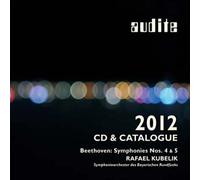 Beethoven : Symphonies N° 4 & 5. Kubelik. + Catalogue 2012