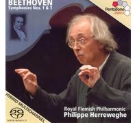 Beethoven: Symphonies Nos. 1 & 3 [Sacd]