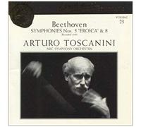 Toscanini / NBC Sym Orch – Beethoven : Symphonies n° 3 « Eroica » & n° 8 – CD – RCA