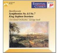 Ludwig van Beethoven – Symphonies 4 & 7 – Ouverture King Stephen – CD – Sony – Neuf