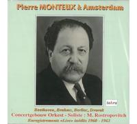 Beethoven: Symphony No.3; Brahms: Symphony No.1; Berlioz: Harold; Dvorak: Cello Concerto by Mstislav Rostropovich