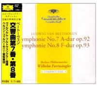 Beethoven: Symphony No. 7 & 8 [Import]