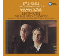 Beethoven : Concertos pour piano numéros 1 à 5 Ludwig Van Beethoven (Compositeur), Emil Gilels (Piano), George Szell (Chef d'orchestre), The Cleveland Orchestra (Interprète) https://www.fnac.com/a10265835/Ludwig-Van-Beethoven-Beethoven-Concertos-pour-piano-numeros-1-a-5-CD-album?oref=905daf6e-c1e7-1ceb-58de-a1a036377c8d