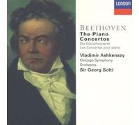 Beethoven: The Piano Concertos by Vladimir Ashkenazy, Chicago Symphony Orchestra, Georg Solti (1995) Audio CD