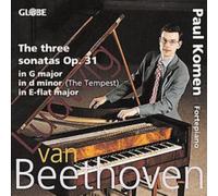 Beethoven: The Three Sonatas Op 31 / Paul Kamon [CD] NEUF