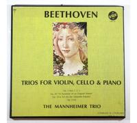 Beethoven: Trios for Violin, Cello & Piano, Vol. 1 - Op. 1/1-3, Op. 44, Op. 121a, Op. 153 / The Mannheimer Trio