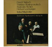 Beethoven - Tripelkonzert C-dur Op. 56, David Oistrach , Mstislav Rostropovich , Sviatoslav Richter , Ka [Vinyl LP]