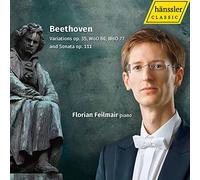 Beethoven : Variations et sonate pour Piano. Feilmair. [Import]