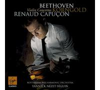 Renaud Capuçon – Beethoven & Korngold : Concertos pour violon – CD