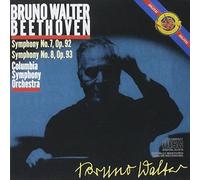 Beethoven / Walter / Columbia Sym Orch – Symphonies n° 7 et 8 – Sony