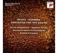 BEETHOVEN'S WORLD-CONCERTOS FOR 2 CELLOS - GOEBEL,R./DELEPELAIRE/KONCZ/ CD NEUF