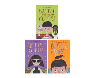 Beetle Boy Series by M.G. Leonard 3 Books Collection Set (Beetle Boy, Beetle Queen & Battle of the Beetles)