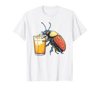 Beetle Drinking Juice Collecteur d'insectes Amusant pour Homme et Femme T-Shirt