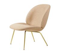 Beetle Fauteuil Around Bouclé 004 Avec Pieds En Laiton Semi Mat