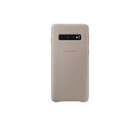 Beetlecase Coque en Cuir Gris Galaxy S 10