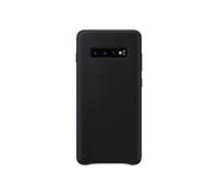 Samsung Coque en cuir Beetlecase pour Galaxy S10+ Noir EF-VG975LBEGWW