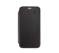 Beetlecase - Coque Folio Crystal - pour iPhone 11 - Noir - en Cuir Pleine Fleur