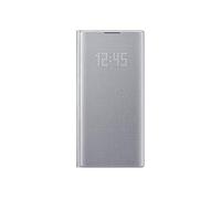 Beetlecase Etui Folio LED pour Galaxy Note 10 Argent