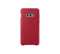 Beetlecase Housse en Cuir pour Samsung Galaxy S10E - Rouge