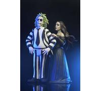 BEETLEJUICE 2 TOON TERR 2PACK BEETL&DELO Figurine Neca